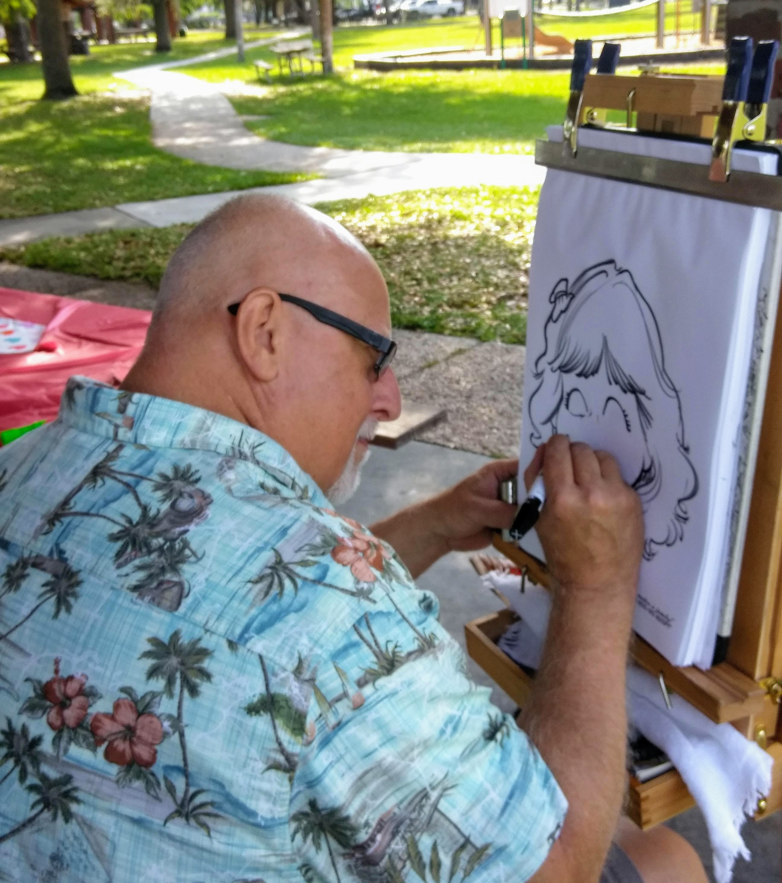 David drawing