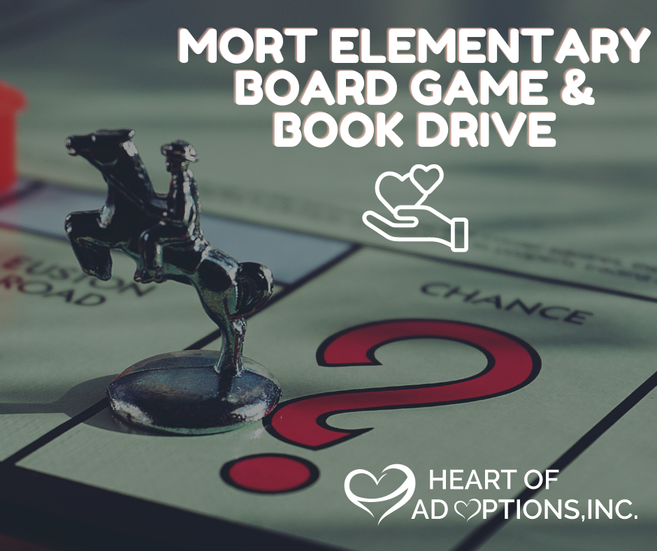 Mort Elementary Holiday Board Game & Book Drive